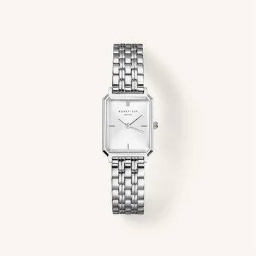 Octagon XS Silver Ladies Watch  - Rosefield