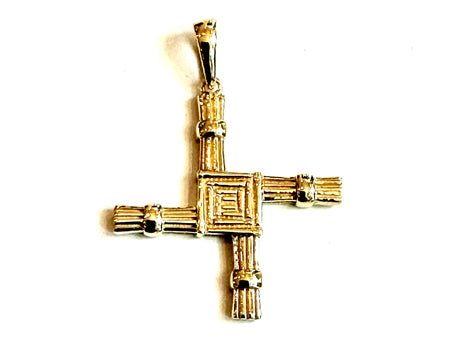 St Bridget’s Cross Pendant - 9ct Yellow Gold