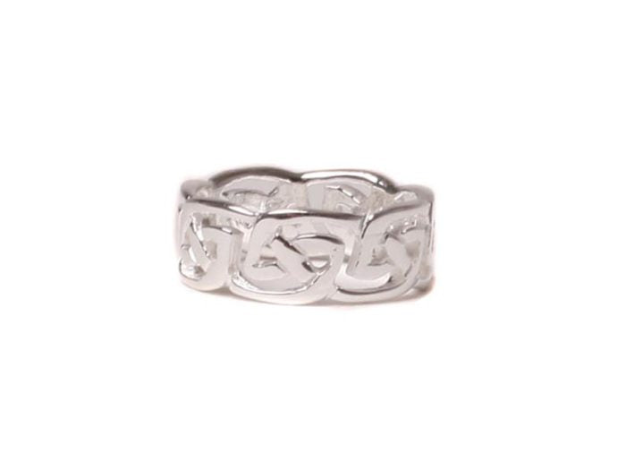 Celtic Style Ring - Sterling Silver