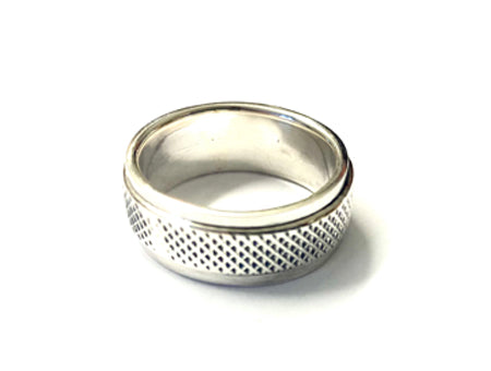 Gents Spinner Ring - Sterling Silver