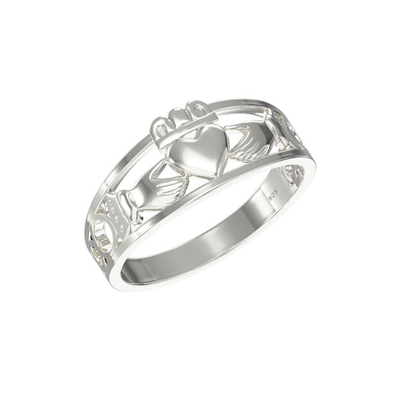 Claddagh Ring - Sterling Silver
