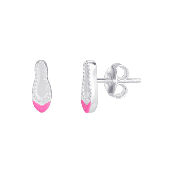 Dancing Shoes Earrings - Sterling Silver