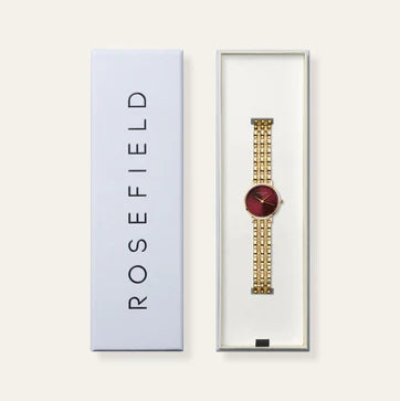Rosefield Burgandy Ladies Watch