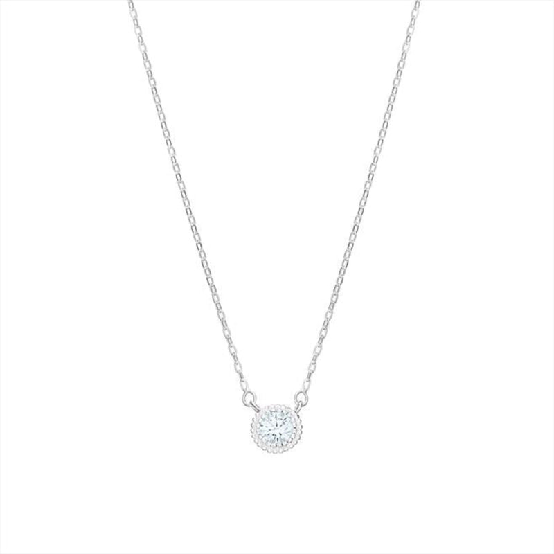 Cubic Zirconia Necklace - Sterling Silver