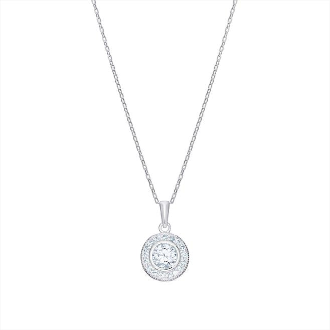CZ Necklace - Sterling Silver