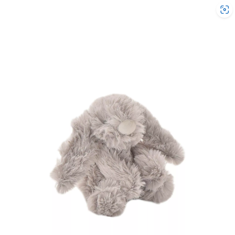 Bambino Grey Plush Rabbit