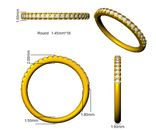 Diamond Eternity Ring - 18ct Gold