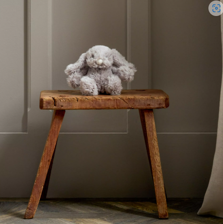 Bambino Grey Plush Rabbit