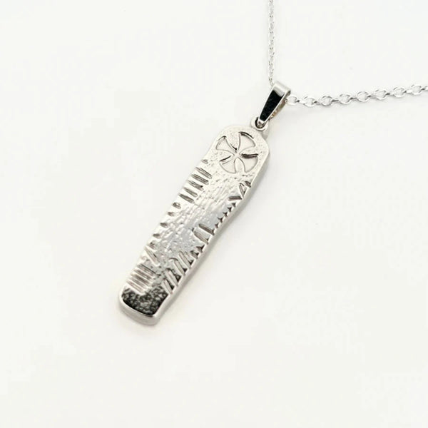 Standing Stone Pendant - Sterling Silver