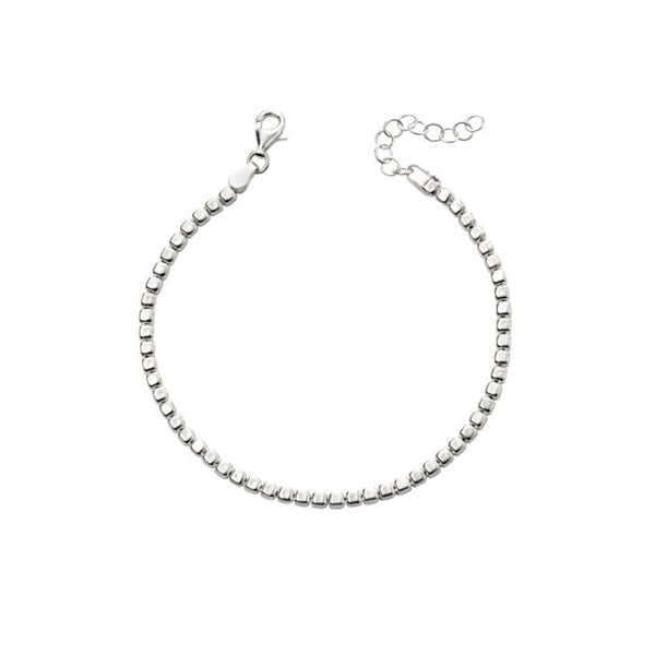 Ladies Tumbled Cube Bracelet