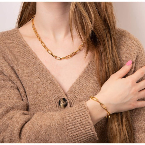 Chunky T-Bar Bracelet