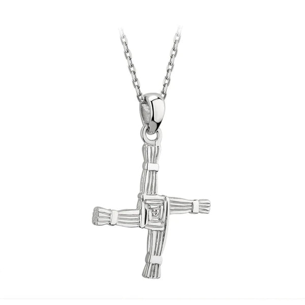 St. Brigid's Bridget Cross - Sterling Silver