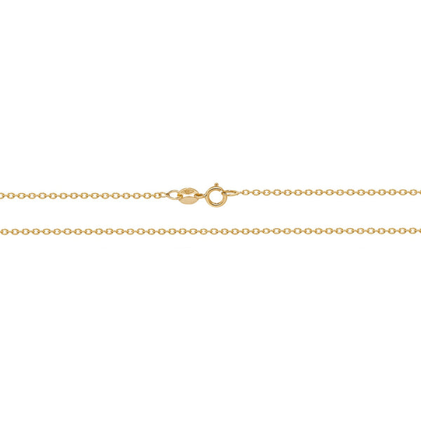 9ct Yellow Gold Rolo Chain