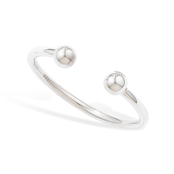 Children's Torque Bangle | Sterling Silver
