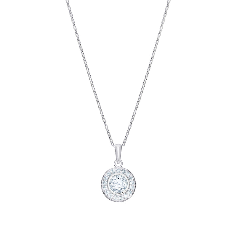 NECKLACE | Cubic Zirconia Â· Sterling Silver