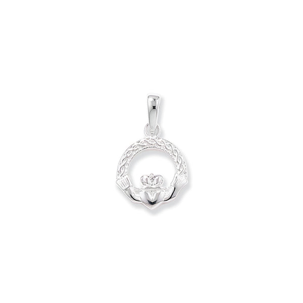 Claddagh Pendant | Sterling Silver