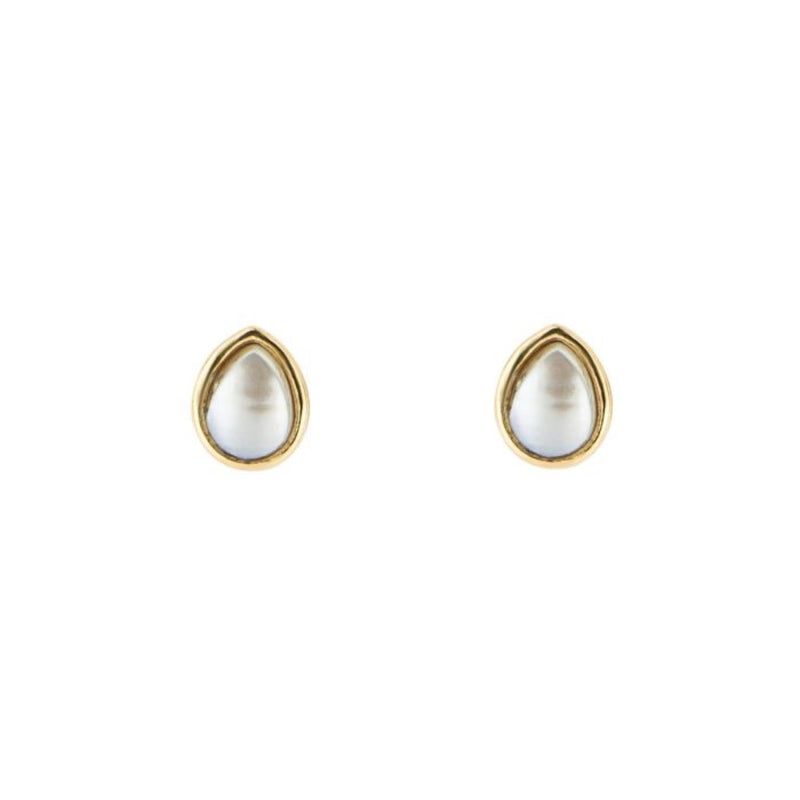 Semi-Precious Birthstone Earrings - Silver Gold Plated