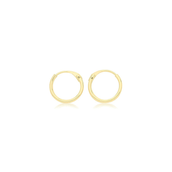 Sleepers - 9ct Gold 6mm