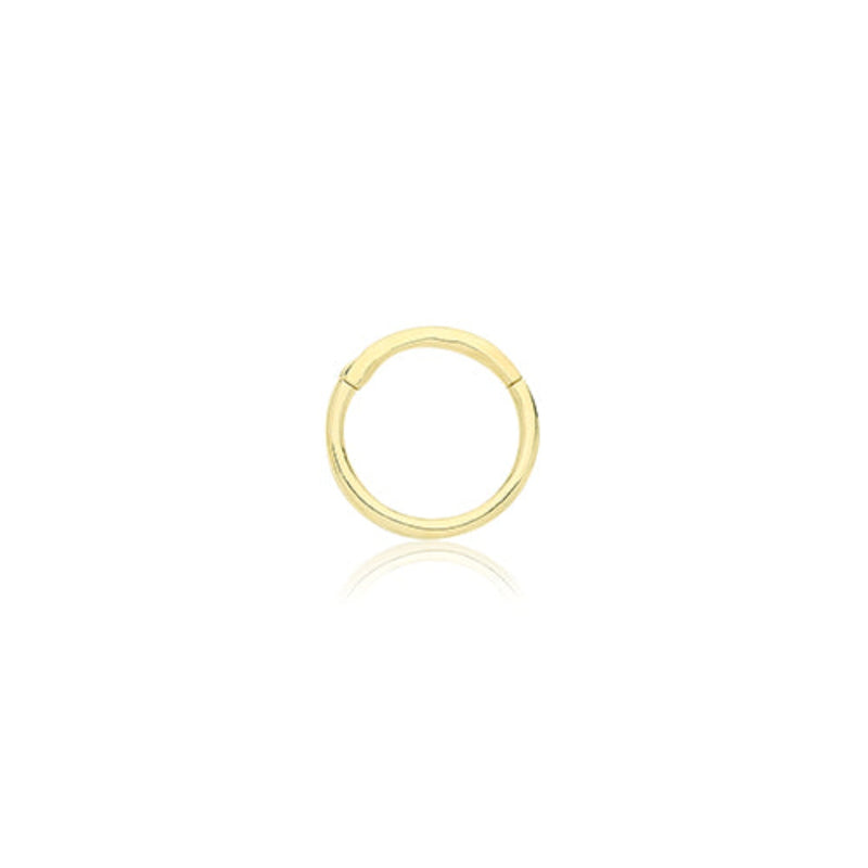 9ct Yellow Gold Plain Septum Piercing