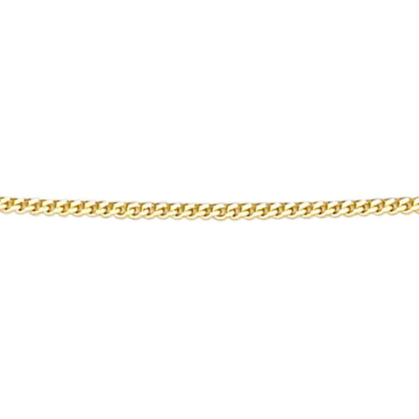 Fine Curb Extender Chain - 9ct Gold