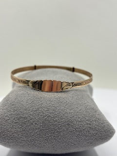 Plain Bangle - 9ct Rolled Gold