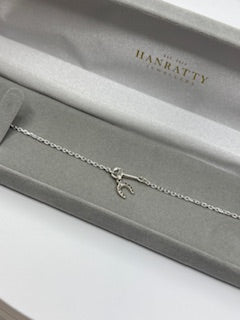 Stirrup & Horseshoe Bracelet - Sterling Silver