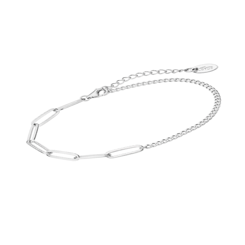 Open Link Silver Bracelet