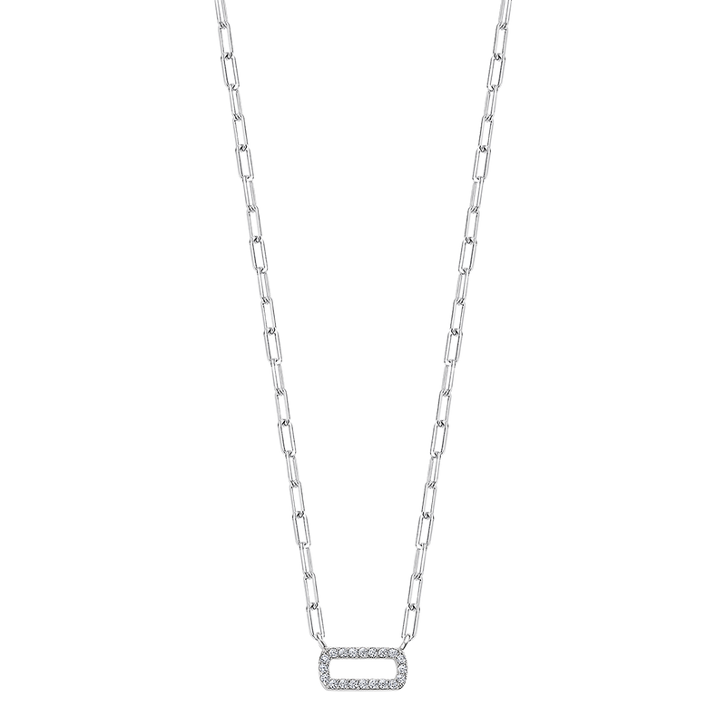 Links Necklace - Silver
