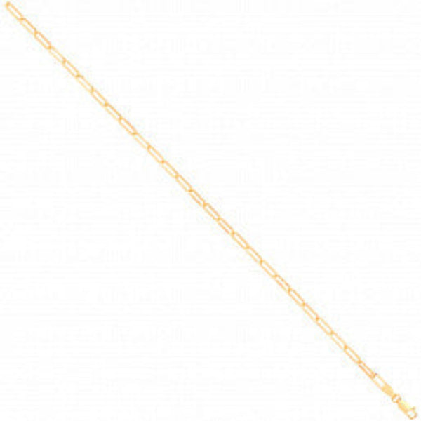 3.3mm Paper Clip Chain - 9ct Yellow Gold