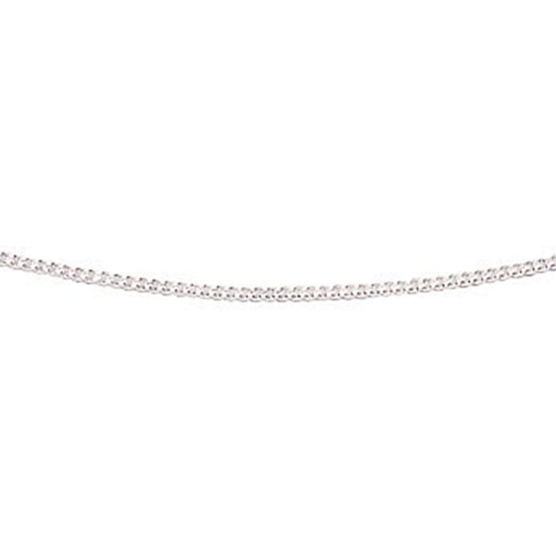 Sterling Silver Curb Chain with Extender