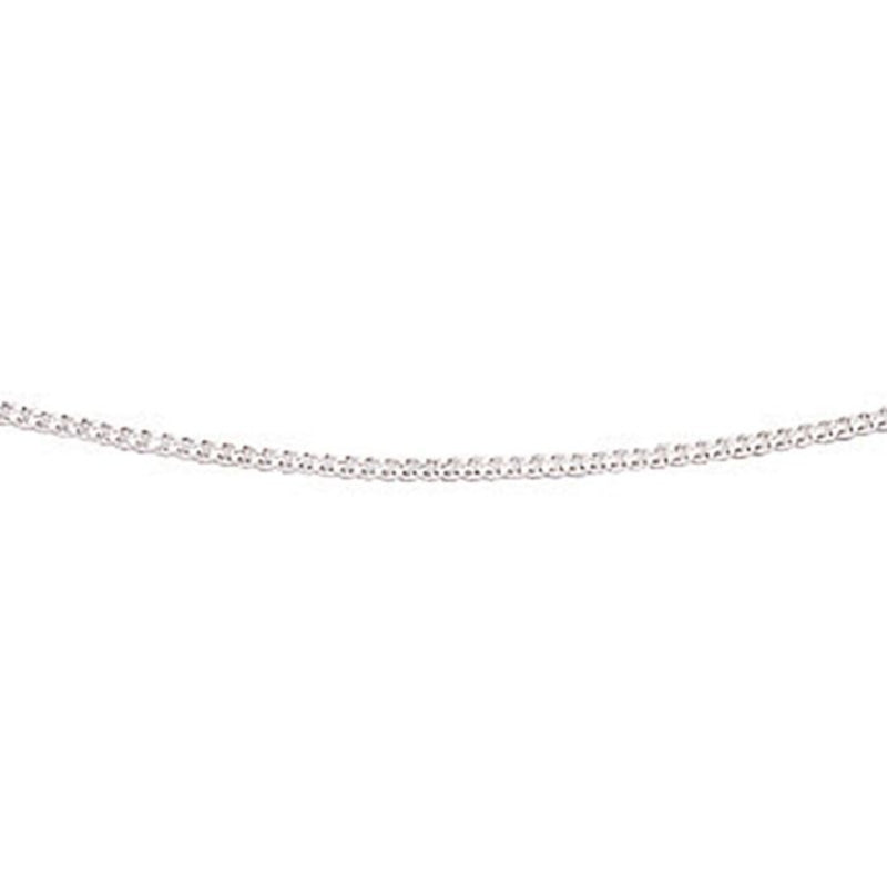 Sterling Silver Curb Chain with Extender