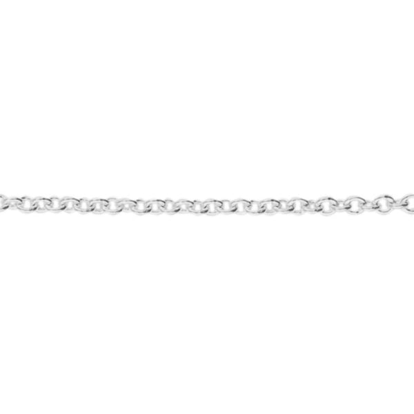 Trace Chain Necklace with extender - Sterling Silver