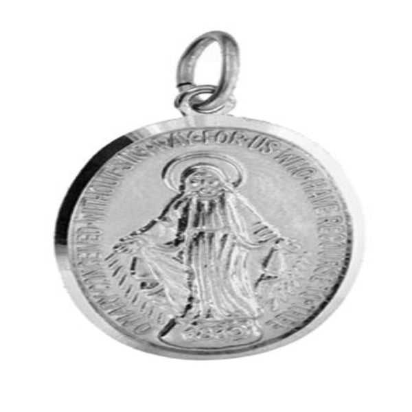 Miraculous Medal - Sterling Silver