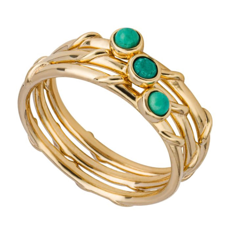 Triple Stacking Ring Set