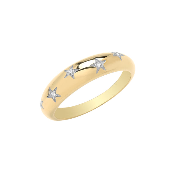 Dome Ring - 9ct Yellow Gold
