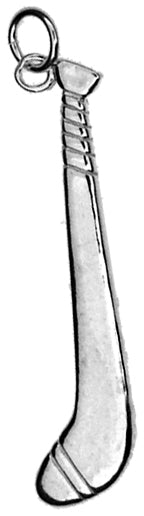 Camogie/Hurley Stick Pendant - Sterling Silver