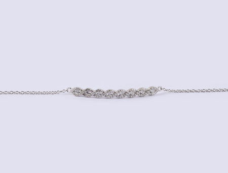 CZ Bracelet - Sterling Silver