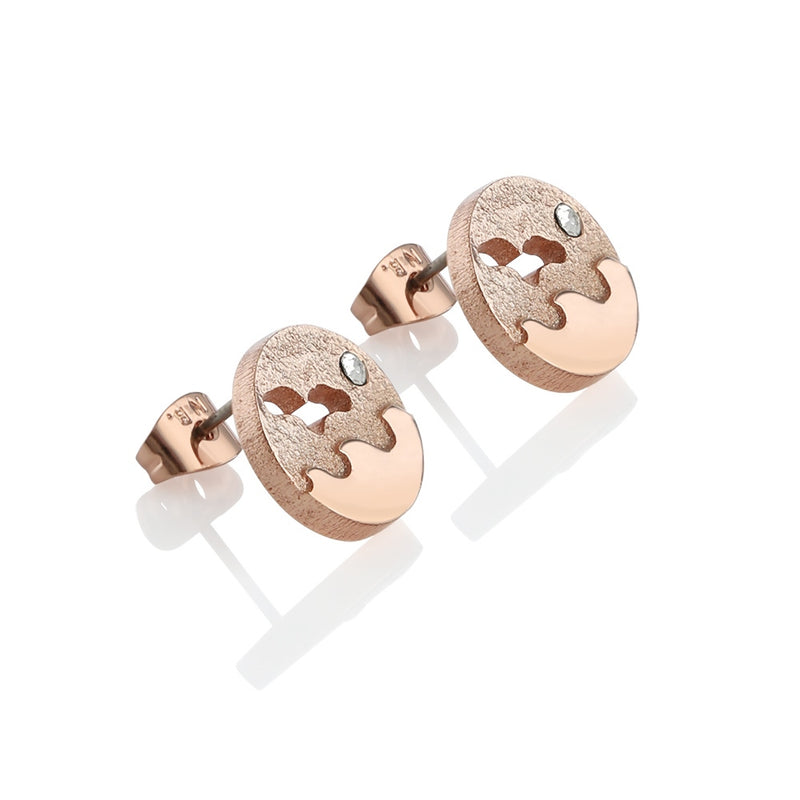 OCEAN EARRINGS - ROSE GOLD PLATED Newbridge Silverware