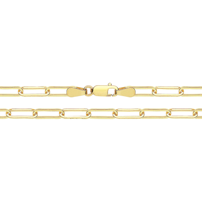Square Diamond Cut Chain - 9ct Gold