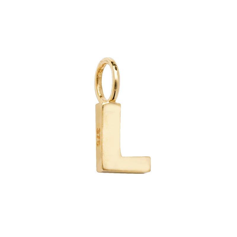 'L’ Initial Pendant - 9CT YELLOW GOLD