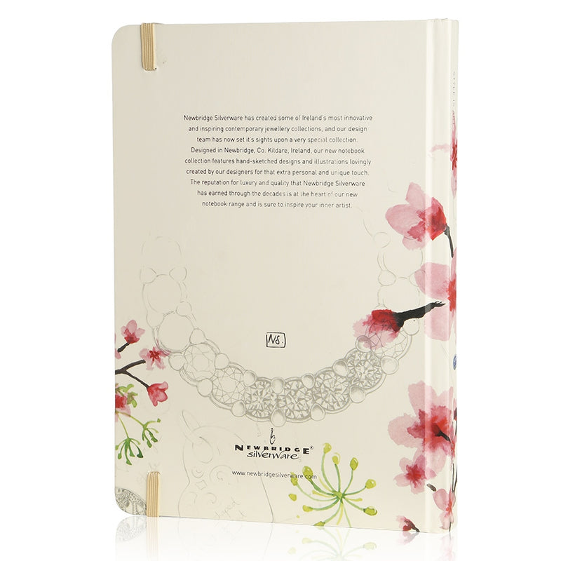 'Style is Art' Floral Hardback Notebook - NEWBRIDGE SILVERWARE