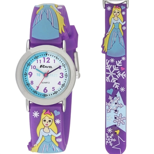 3D PRINCESS TIME TEACHER WATCH