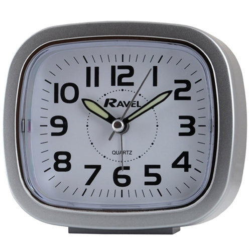 RAVEL SILVER ALARM CLOCK