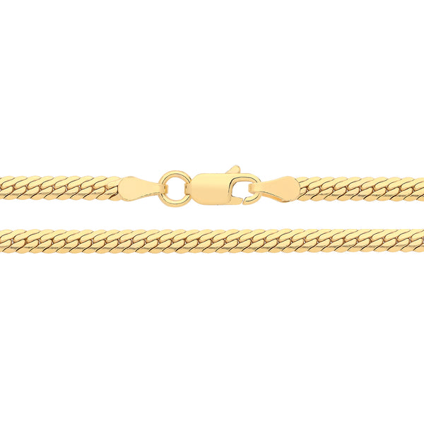 Snake Bracelet- Gold Plated