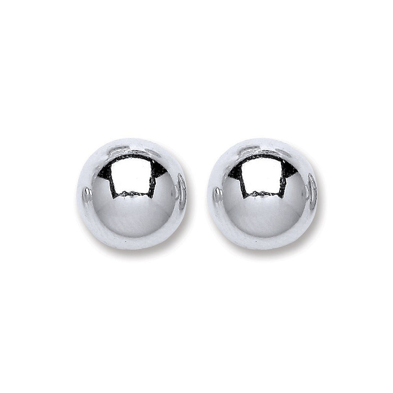 Silver Ball Studs 10mm