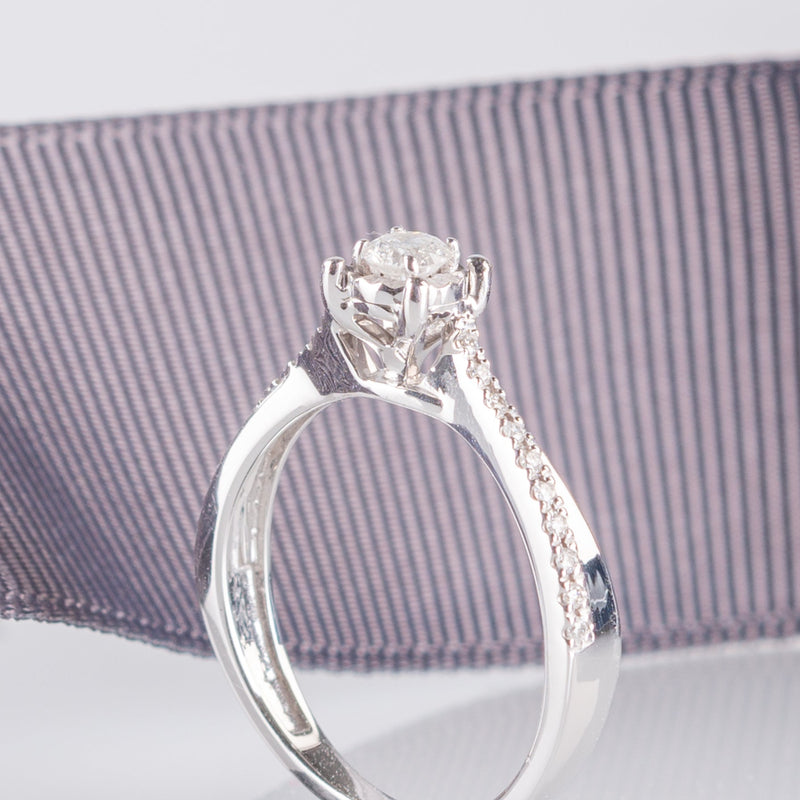 Eve - Diamond Engagement Ring - Hanratty Jewellers