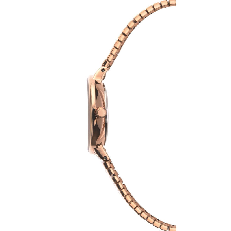 Accurist Ladies Rose Gold Expandable Bracelet Watch