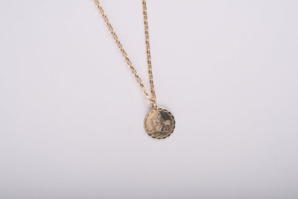 St. Christopher Pendant - 9ct Yellow Gold