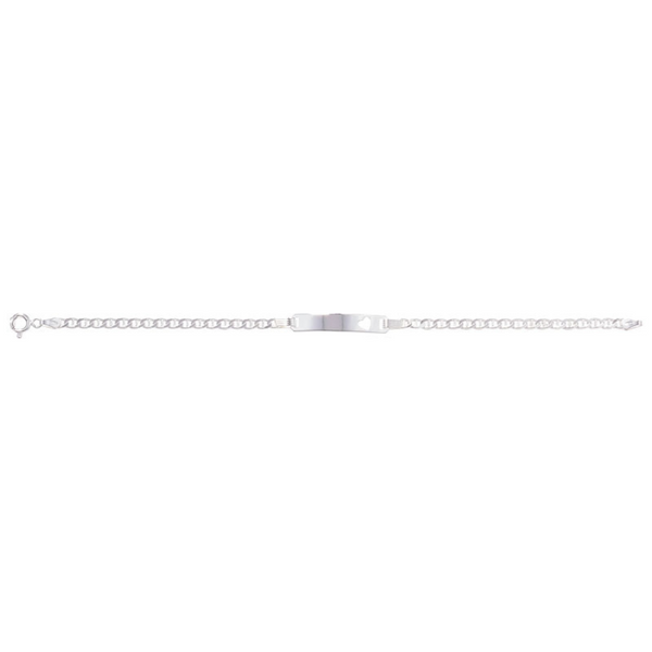 ID Heart Bracelet - Sterling Silver