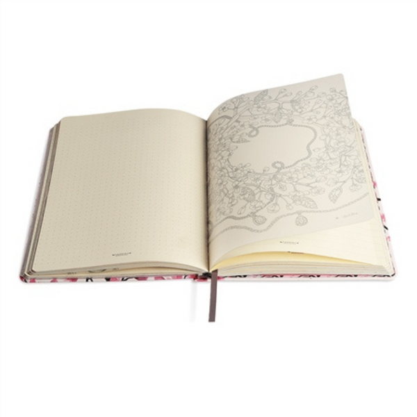 ‘Chic to Chic' Pink Hardback Notebook - NEWBRIDGE SILVERWARE